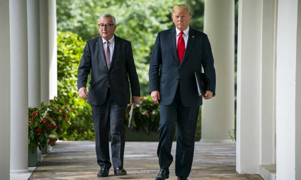 Juncker Trump ile Birlikte Çalışacak