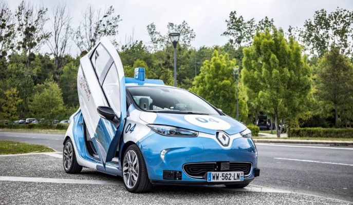 Renault EV ZOE Cab ile Fransa’da Tam Otonom Sürüşü Başlatıyor Paratic