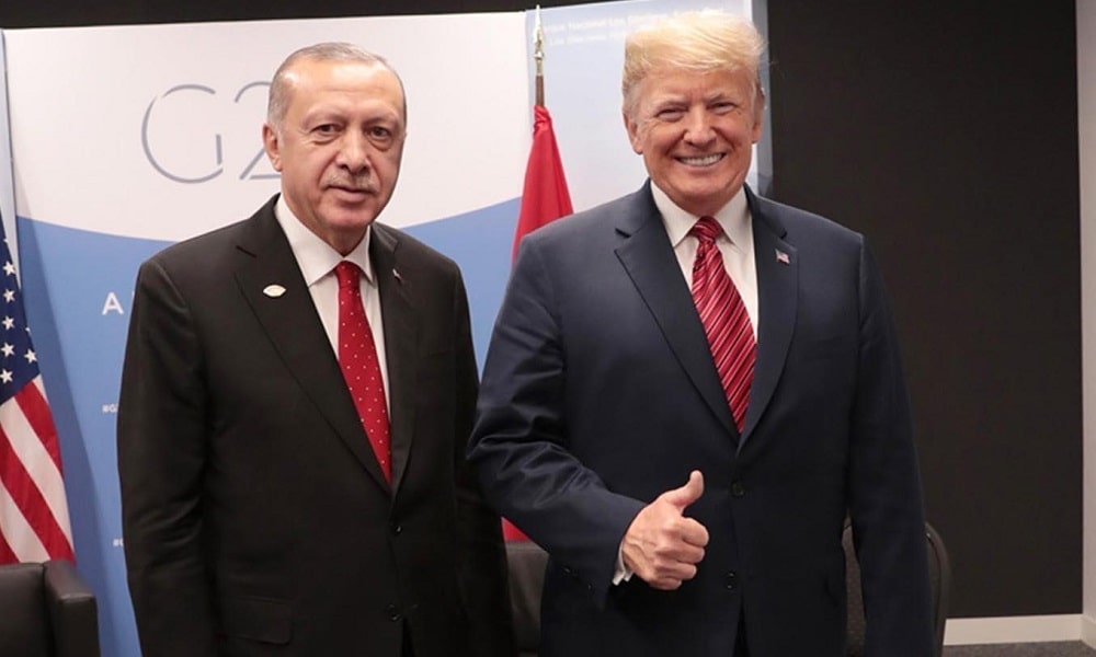 Erdoğan ve Trump'ın Görüşmesi 35 Dakika Sürdü