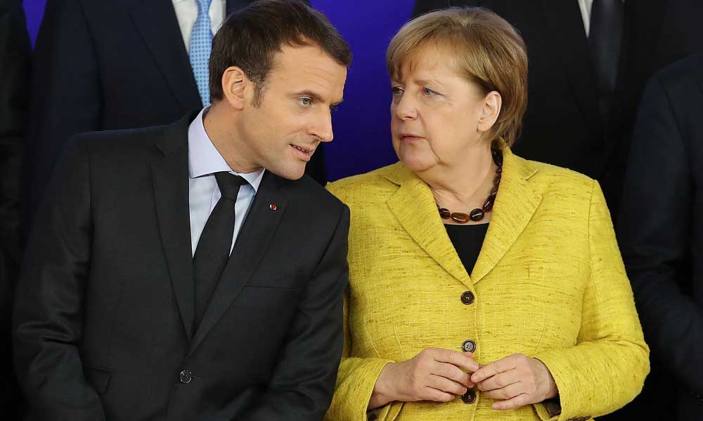 Macron Avrupa Komisyonu Başkanlığına Aday Olursa Merkel’i Desteklerim