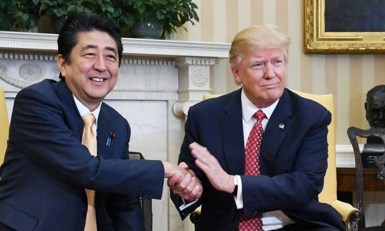 Trump, Japonya Başbakanı Abe ile G-20’de Ticaret Konuşacağını Söyledi