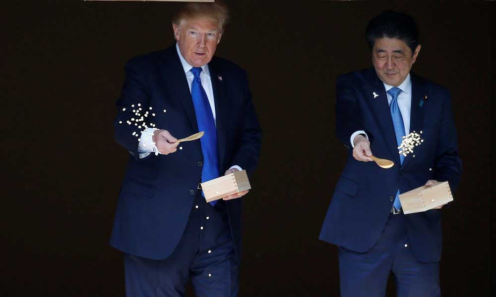 Trump Japonya Ziyareti İran Konusu