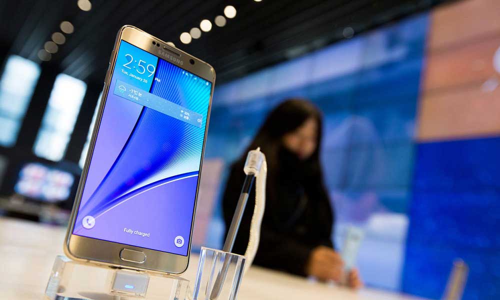 Samsung Hisseleri Düştü
