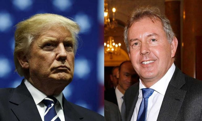 Trump ve Yönetimine Yönelik Eleştirileri Basına Sızan İngiliz Büyükelçi İstifa Etti