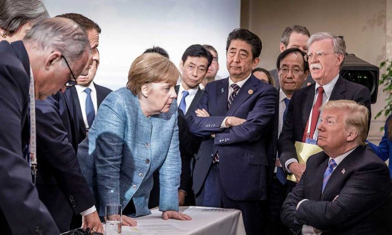 G7 Zirvesi Tarihte İlk Kez Ortak Bildiri Olmadan Sonlanmaya Ayarlandı