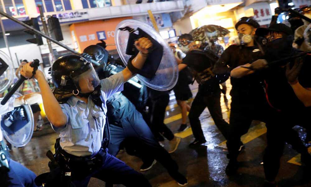 Hong Kong Lideri Kriz Bağımsız Soruşturma Doğru Zaman Değil 
