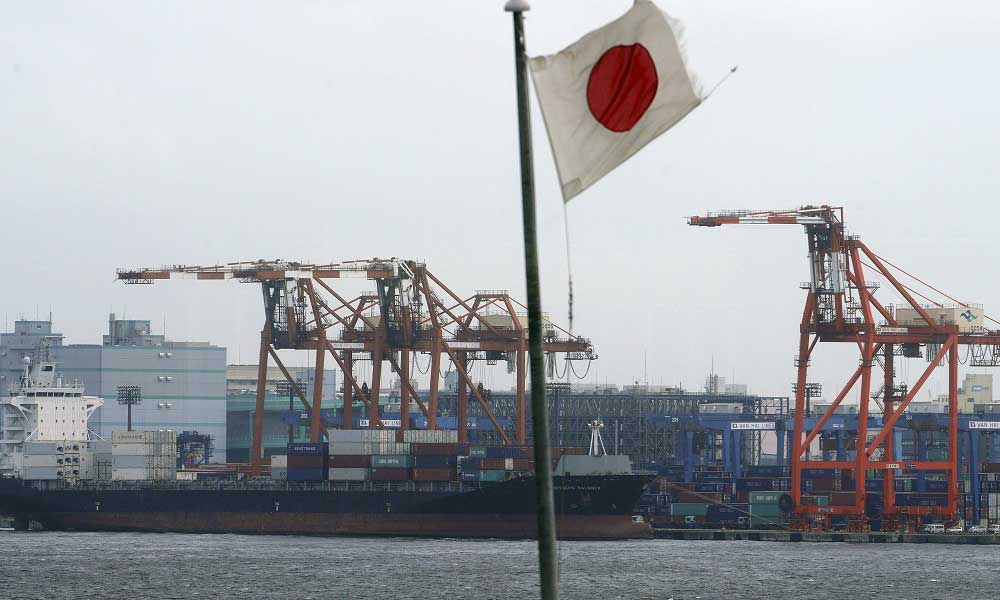 Japonya İhracatı Temmuz Düşüş 3 Çeyrek Büyüme Direnç 