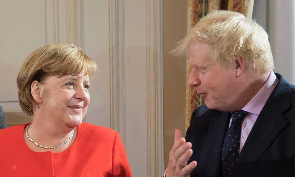 Johnson, Merkel'in AB Müttefiki Olmasını Arzuluyor