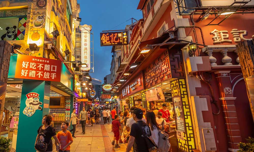 Macau Halk Çoğu Çin Göçmeni 