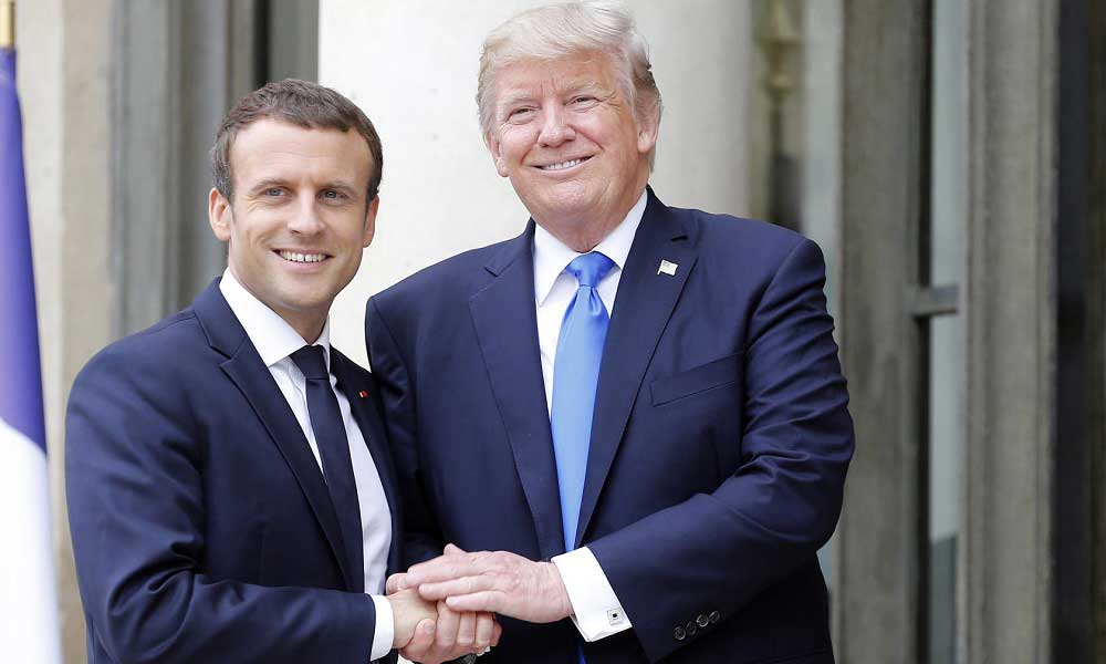 Trump ABD Fransa G7 Uzlaşma Açıklaması