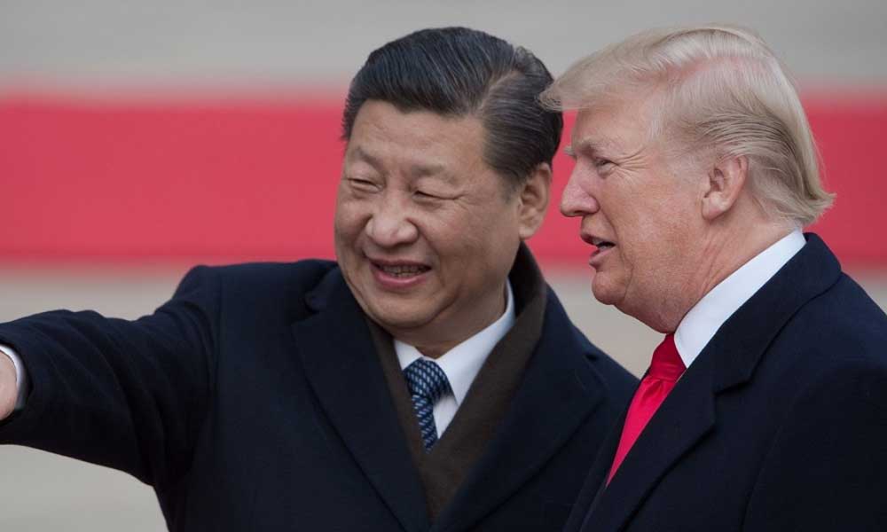 Trump Xi Düşman Etiketi 