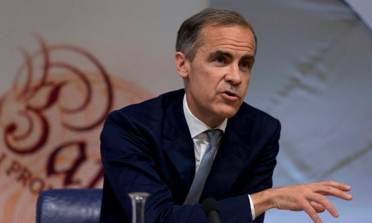 BoE Başkanı Carney’e Göre Negatif Faiz Politika Aracı Olarak Kullanılamaz