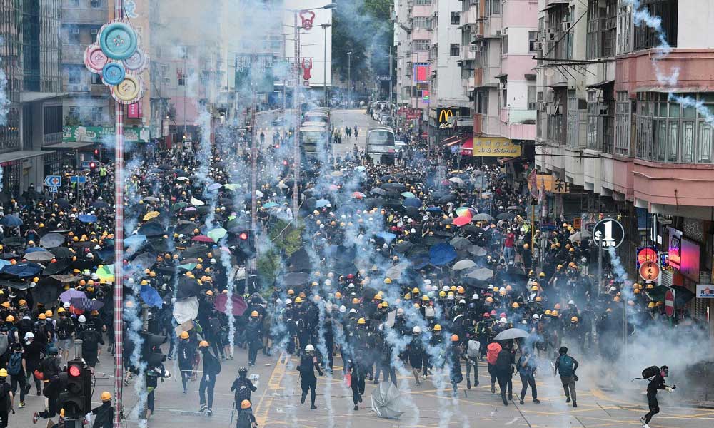 Hong Kong Protestolarının Etkisi