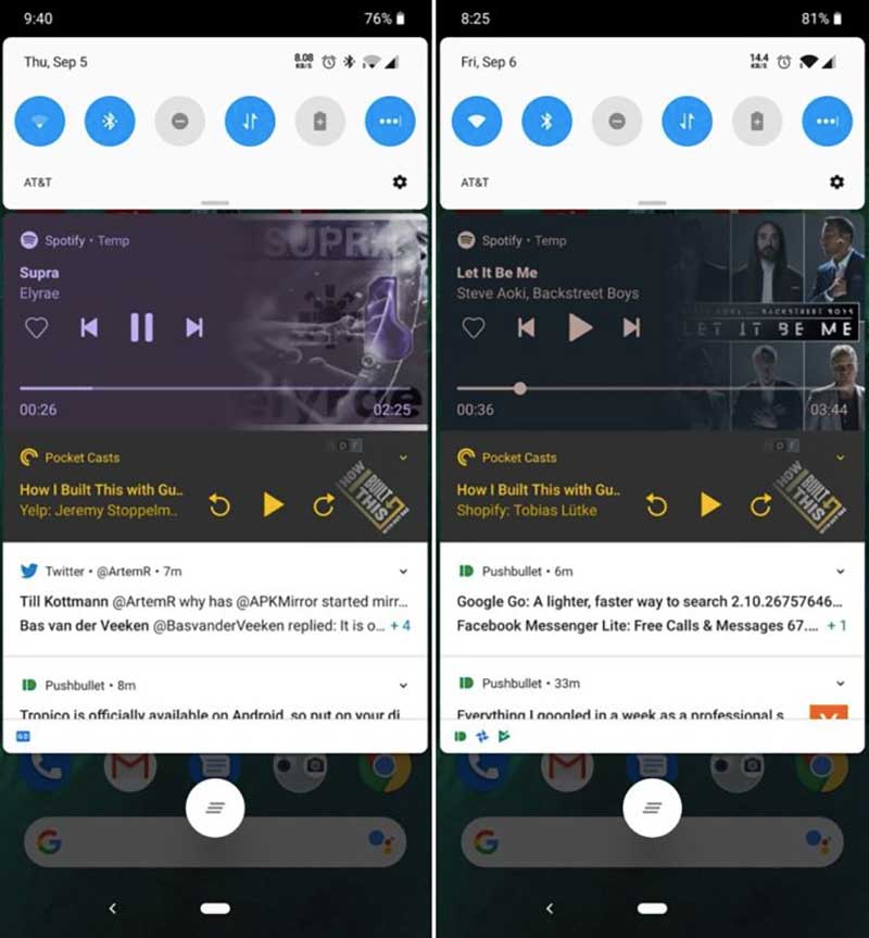 Spotify, Android 10 ile Beraber Güncelleniyor