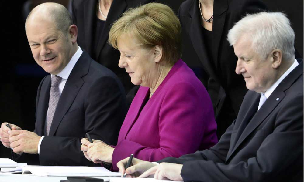 Merkel Hükümeti Harcamayı Kabul Etmedi