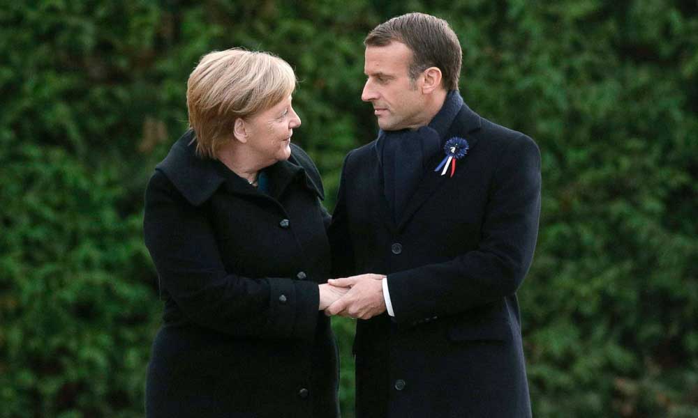 Merkel ve Macron, AB Zirvesi Öncesinde Brexit'i Konuşacak