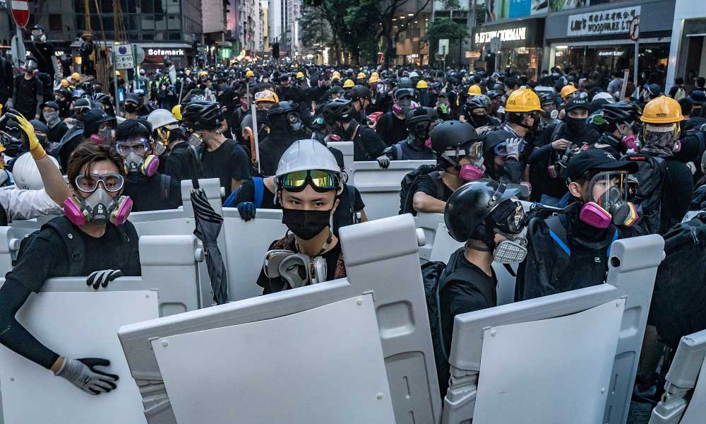 Trump Hong Kong Kötü Bir Şey Olursa Müzakere Kötü Etkilenir 