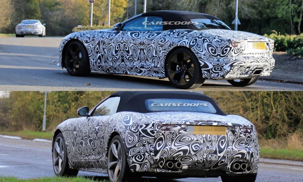 Yeni Jaguar F Type Makyajli Arka Gorunum