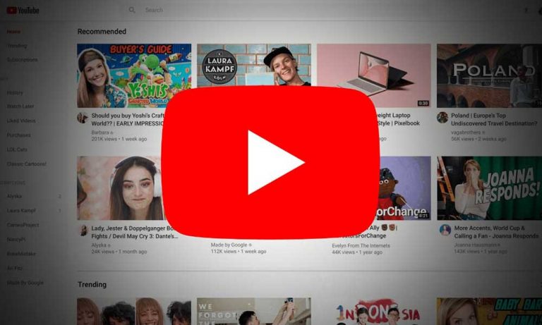 YouTube’un Yeni Ana Sayfa Tasarımı Kullanıcılar Tarafından Beğenilmedi
