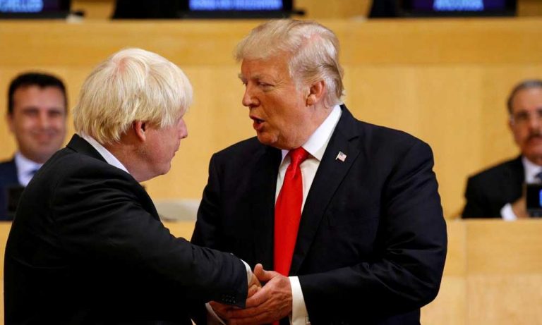 Boris Johnson’ın Seçim Zaferini Kutlayan Trump, Büyük Bir Anlaşmaya İşaret Etti