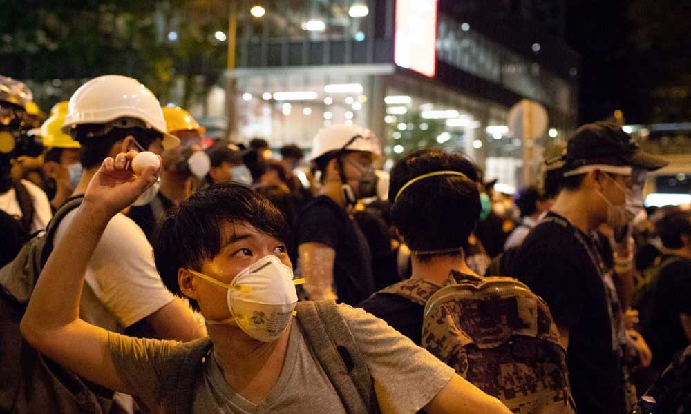Hong Kong lideri Carrie Lam Çin Başbakanı Li Keqiang Görüşme 