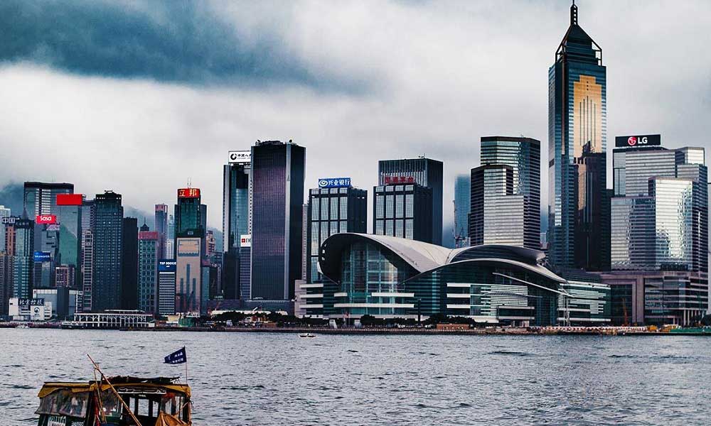  Hong Kong Limanı ABD Çin Anlaşma Artış 