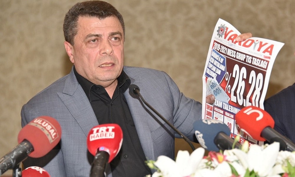 Türk Metal Sendikası Genel Başkanı Pevrul Kavlak