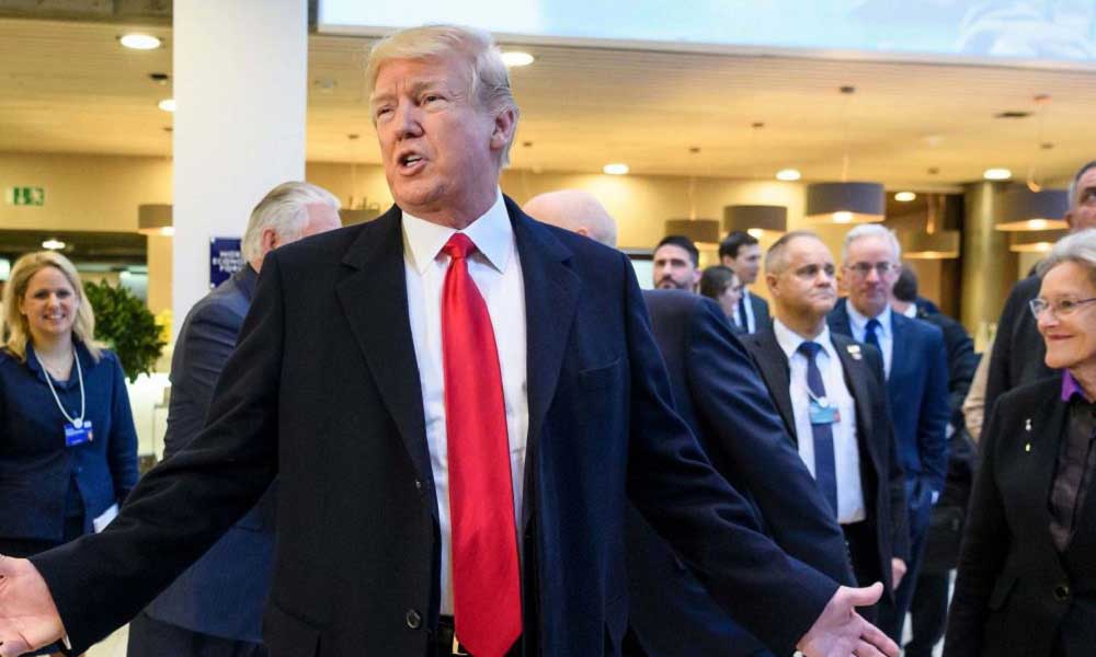 Trump Davos Konuşmasında Önce Amerika Yaklaşımına Odaklandı