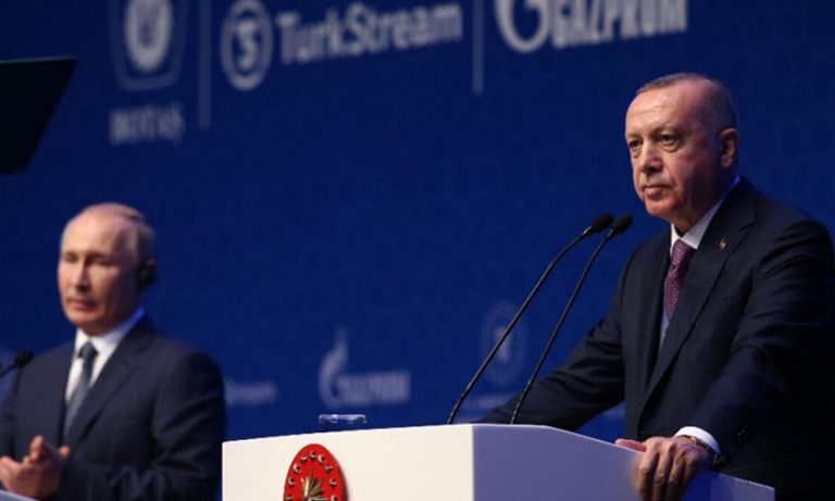 Açılış Töreninde Konuşan Erdoğan, TürkAkım’ın Tarihi Bir Proje Olduğunu Söyledi