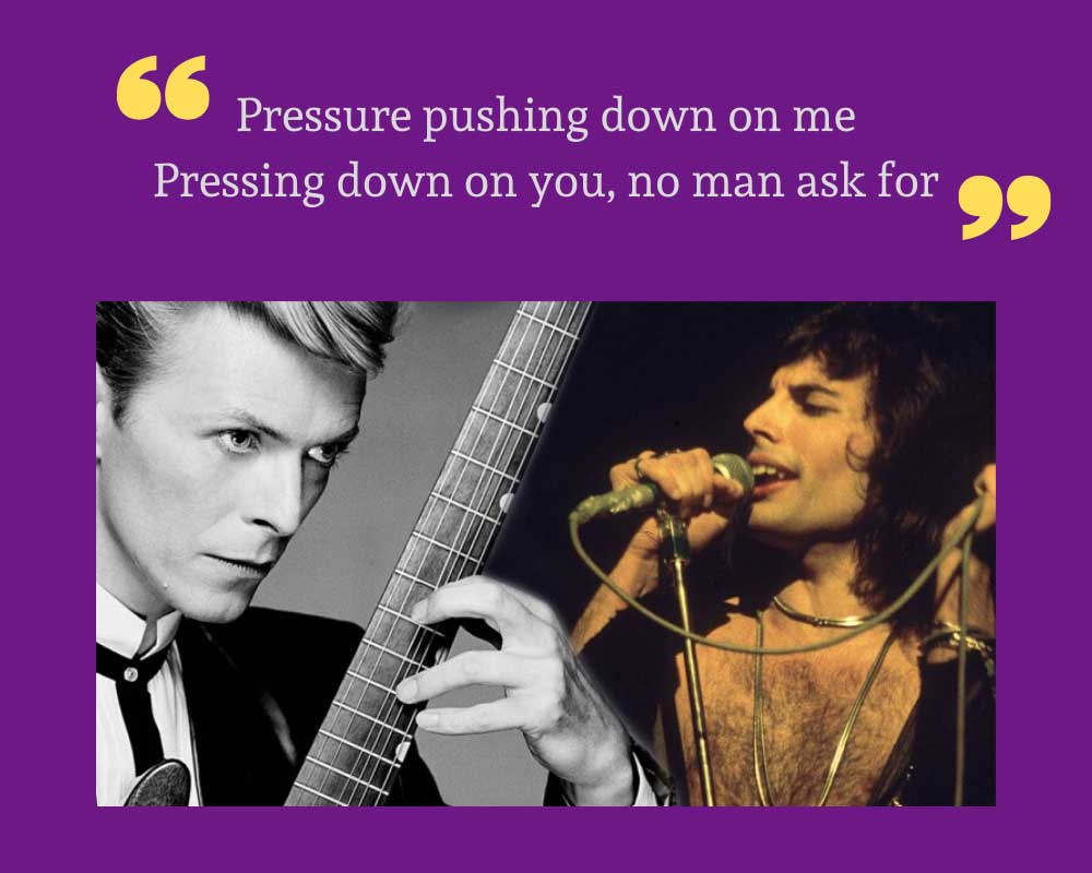 David Bowie ile Under Pressure