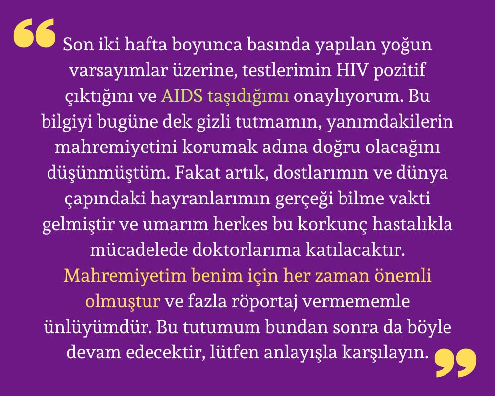 Mercury Ölümünden Önceki Basın Açıklaması 