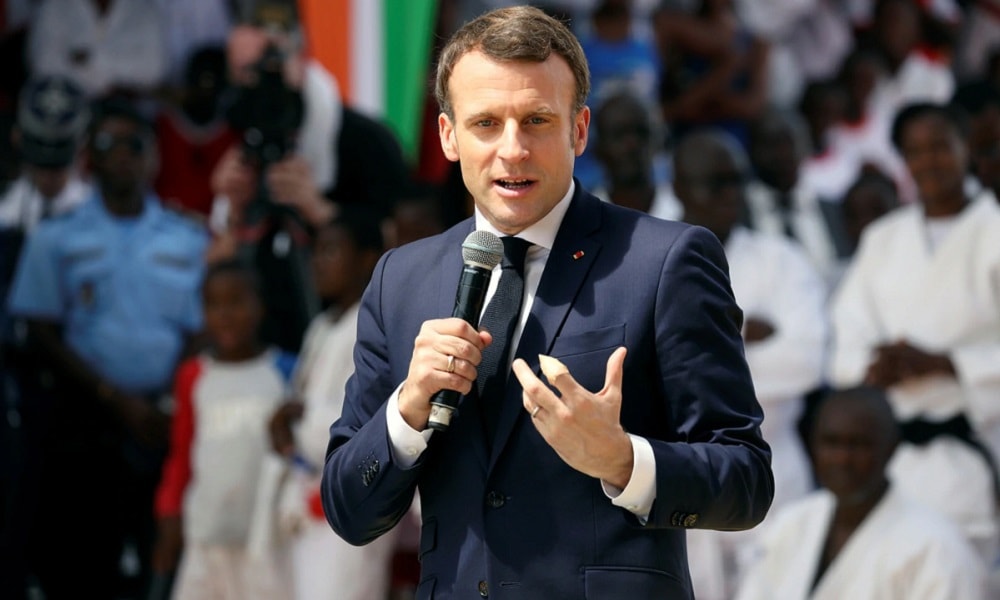 Fransa Cumhurbaşkanı Emmanuel Macron Maske Stoku Yetersiz