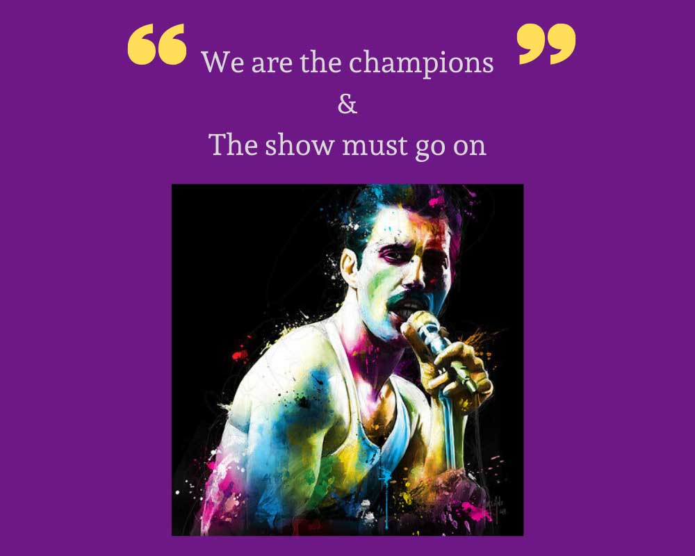 We Are the Champions ve We Will Rock You