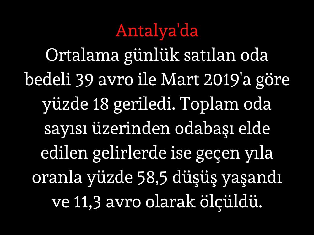 Antalya Turizm Değerlendirme