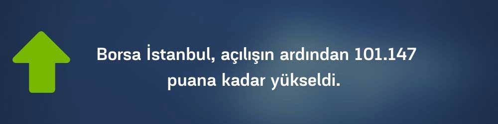 Borsa Gün İçi En Yüksek Seviye