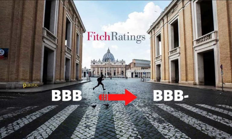 İtalya’nın Kredi Notu, Fitch Tarafından BBB-‘ye Düşürüldü