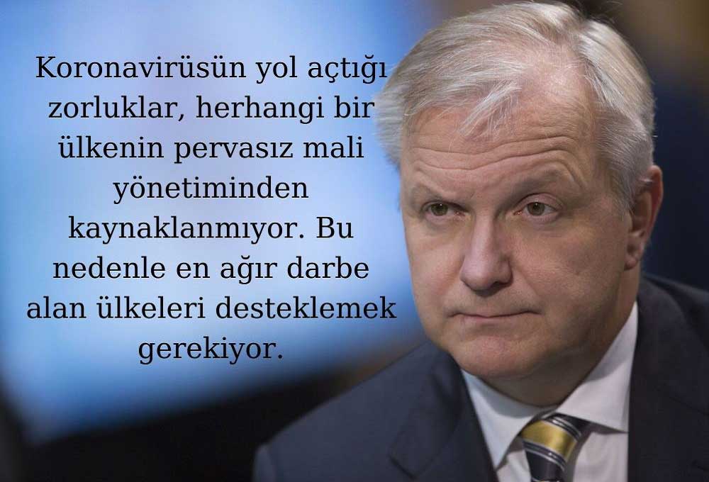 Avrupa Merkez Bankası politika yapıcısı Olli Rehn