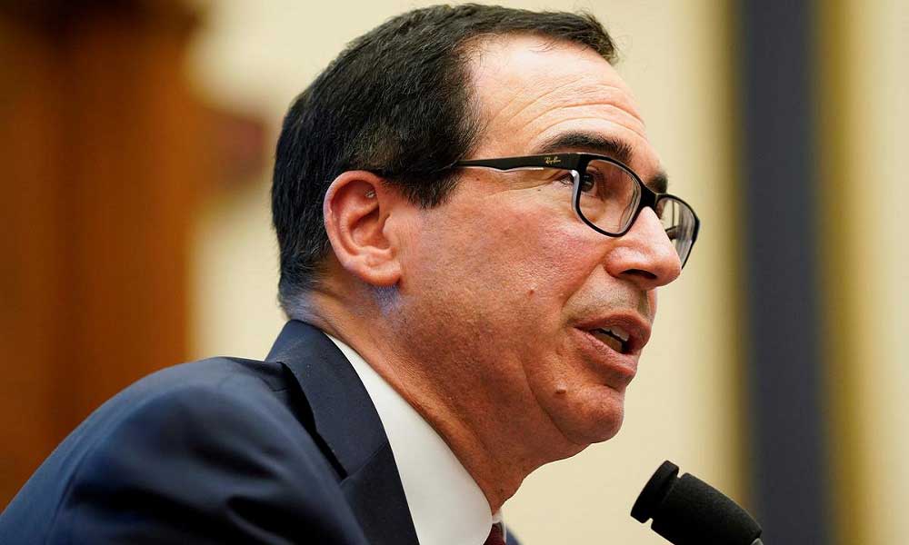 ABD Hazine Bakanı Steven Mnuchin Moral Düzeltme Çabası