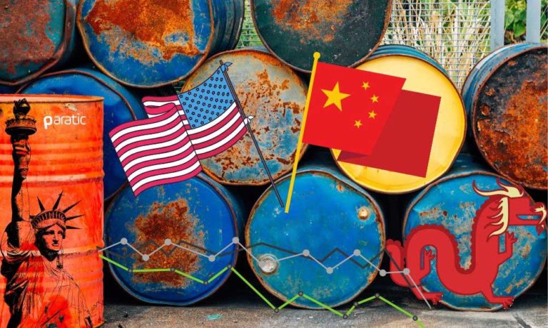 Toparlanmaya Başlayan Petrole Bu Kez ABD-Çin Gerilimi Darbe Vuruyor