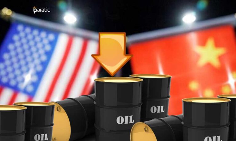 ABD-Çin Gerginliği Petrolde Talep Şokunu Anımsatırken Fiyatlar Hafif Geriledi