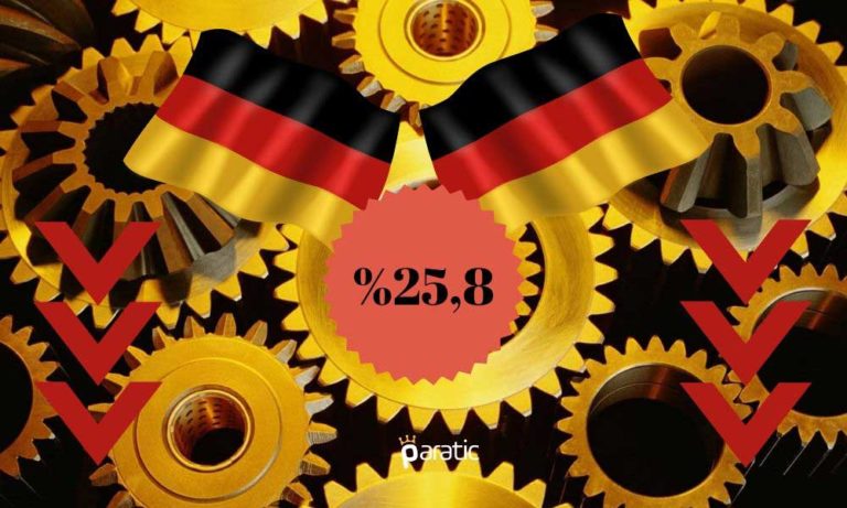 Almanya Fabrika Siparişleri Nisan’da Beklentiyi Aşarak %25,8 Azaldı