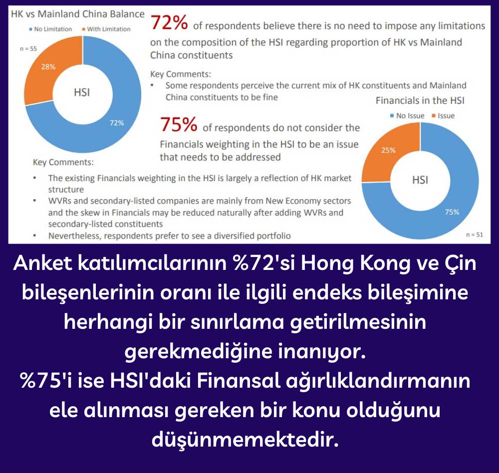 Hong Kong Endeksinin Bileşim Değişimi Hong Kong Endeksinin Bileşim Değişimi