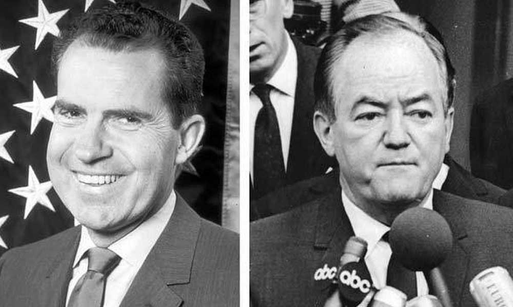 Hubert Humphrey ile Richard Nixon Yarışı