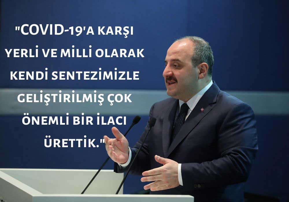 Sanayi ve Teknoloji Bakanı Mustafa Varank Covid-19 Açıklaması