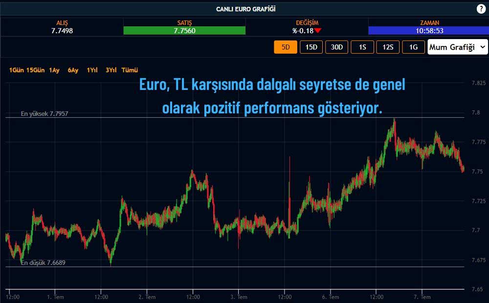 Euro Kuru Yatay Performans
