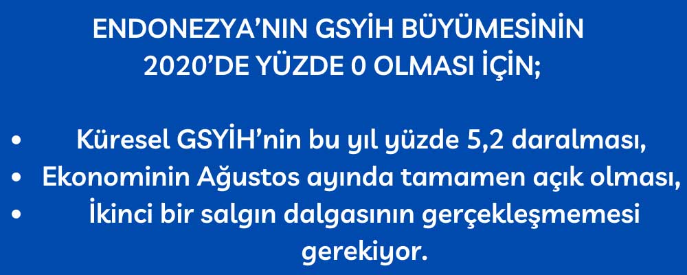 Endonezya Büyüme Yüzde 0 Olması için 