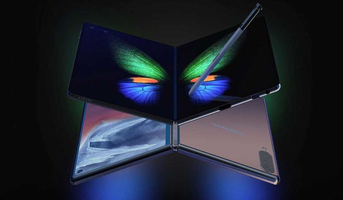 galaxy fold 2 render