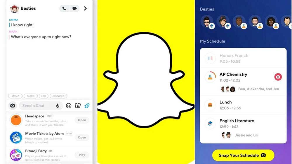 Snapchat'e Yeni Uygulamalar Geldi