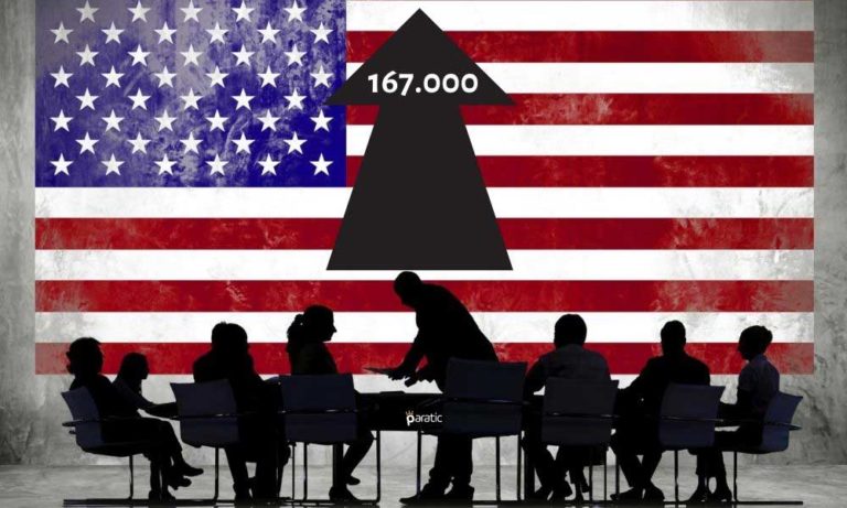 ABD Özel Sektör İstihdamı Temmuz’da 167 Bin Yükseldi