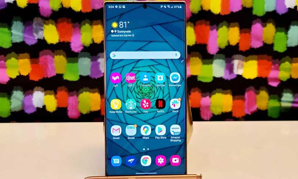 Yeni Tanıtılan Galaxy Note 20 Ultra Dayanıklılık Testinde Görüntülendi